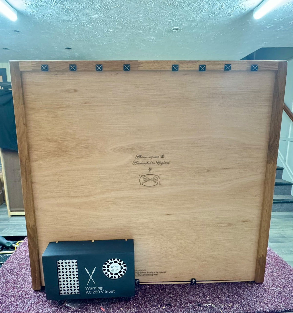 Extra Large Dumeni Biltong and Dry Wors Maker - Smart Oak Biltong Box UK - Stainless Steel - Wifi & Digital Control